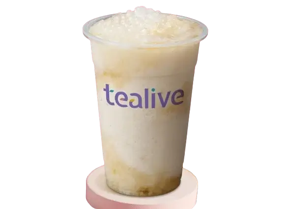 Lychee Sago Tea Smoothie